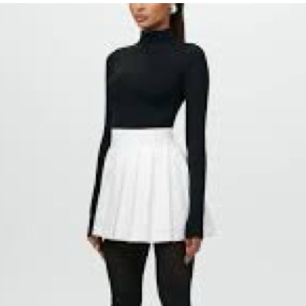 New Naked Wardrobe Shirting Pleated Miniskirt with tag - Picture 3 of 7
